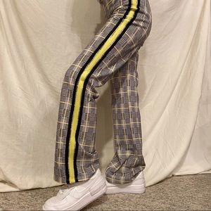 ‼️ SOLD ‼️Vintage plaid pants/flare pants